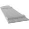 Ekena Millwork Americraft 4-Board (2 Batten) Wood Joined Board-n-Batten Shutters w/ Arch Top, ARW101BQ414X77PRH ARW101BQ414X77PRH - alternate 7